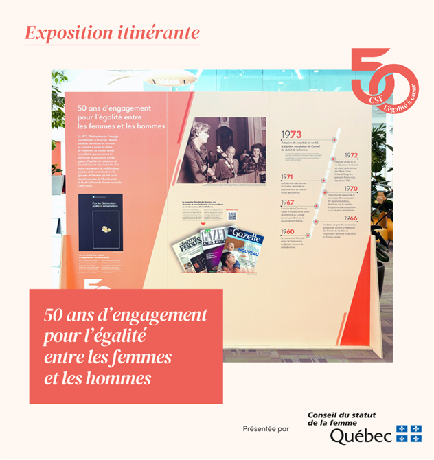 50 ans d’engagement pour l’égalité entre les femmes et les hommes (&copy;CSF)