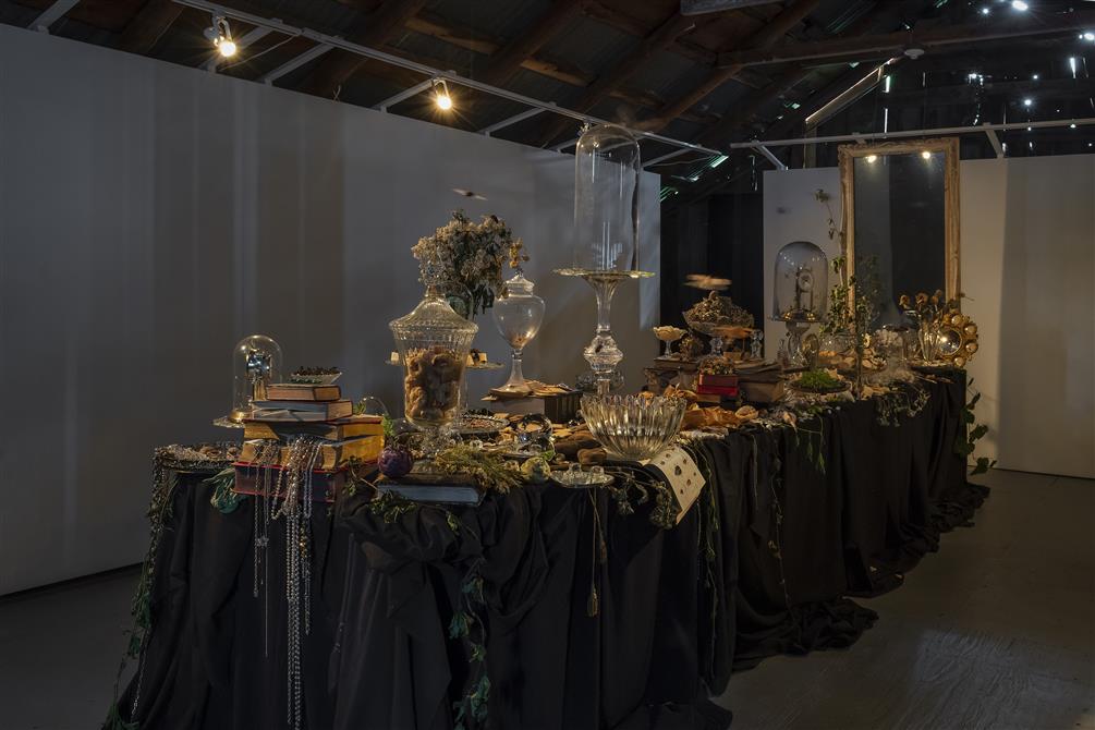 Exposition de Claudie Gagnon (&copy;Adélard / Eliane Excoffier)