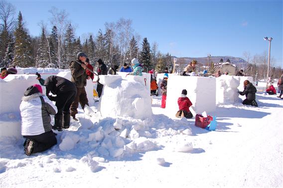 Feerie hiver Saint-Donat_credit Municipalite Saint-Donat2
