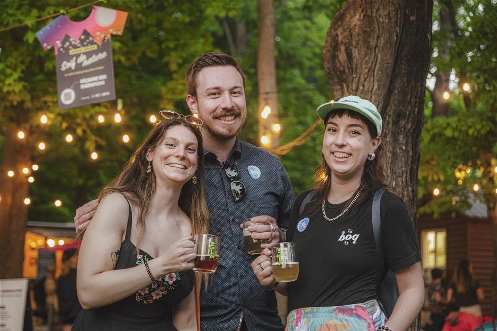 Festivaliers à Sherbroke (&copy;Les Prétentieux)