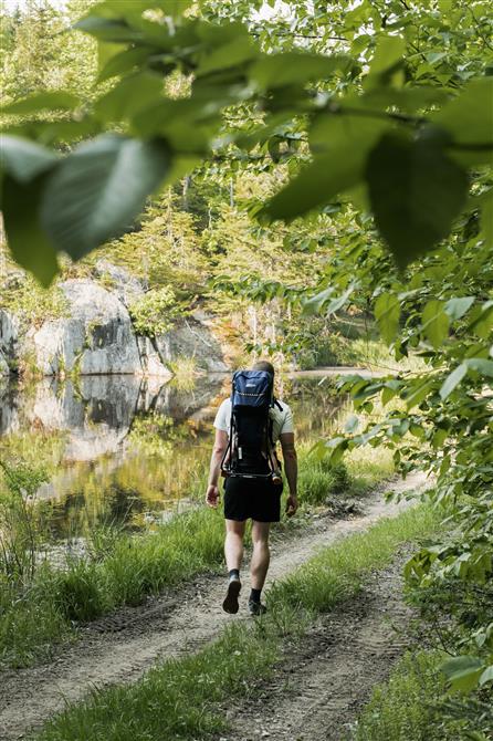 3-4 km de sentiers sur le site, adjacent au Parc Orford (&copy;Florence Trempe)