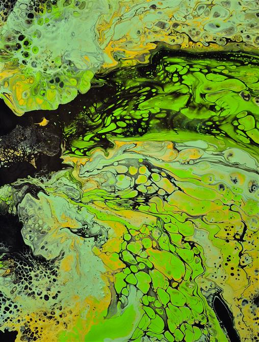 Fluide Art Vert (&copy;Catherine Vincent)