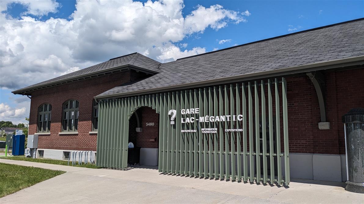 Gare patrimoniale 2024 (&copy;Bureau d'information touristique de la région de Mégantic)