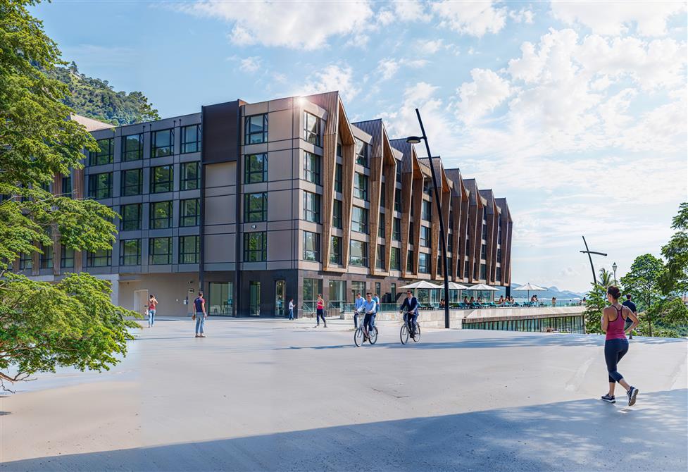 Extérieur Été (&copy;Residence Inn Bromont)