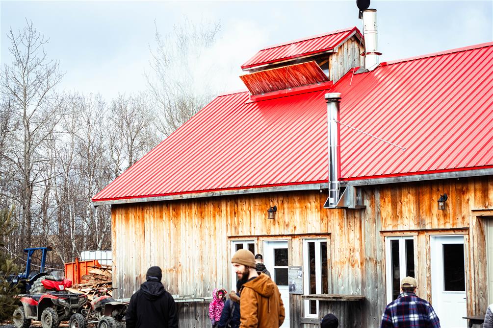 Cabane à sucre des Petits Torrieux Exterieur (&copy;Ferme des Petits Torrieux)