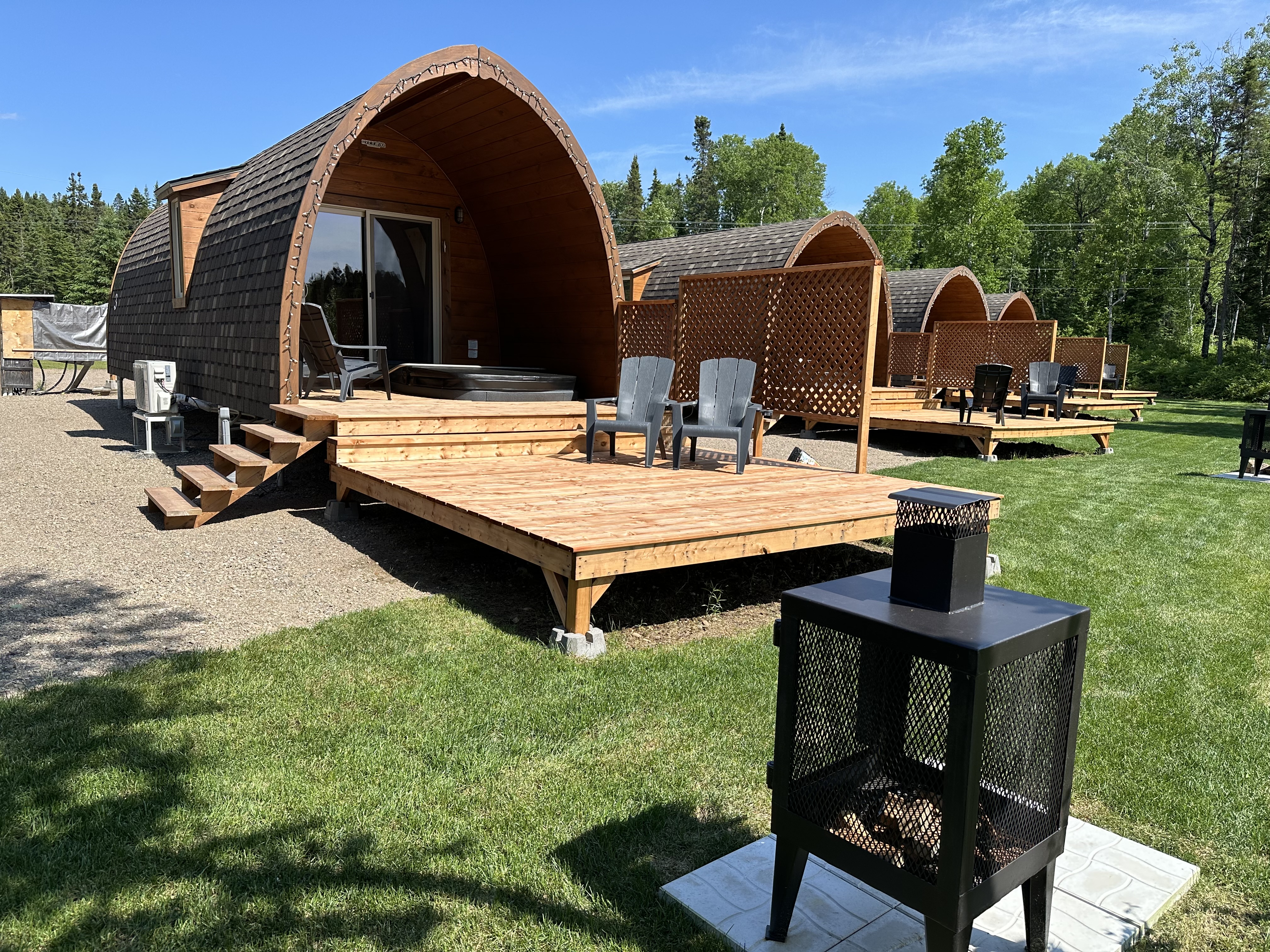 Chalet POD avec SPA (EXT)