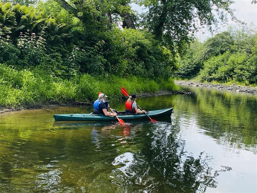 excursion en kayak et canoe - SUTTON - ESTRIE -rivière Missisquoi (&copy;Canoë & Co. - Location canot et kayak)