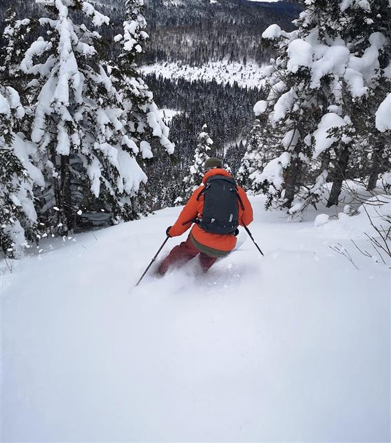 Ski de montagne - Parc régional de la forêt Ouareau - 1