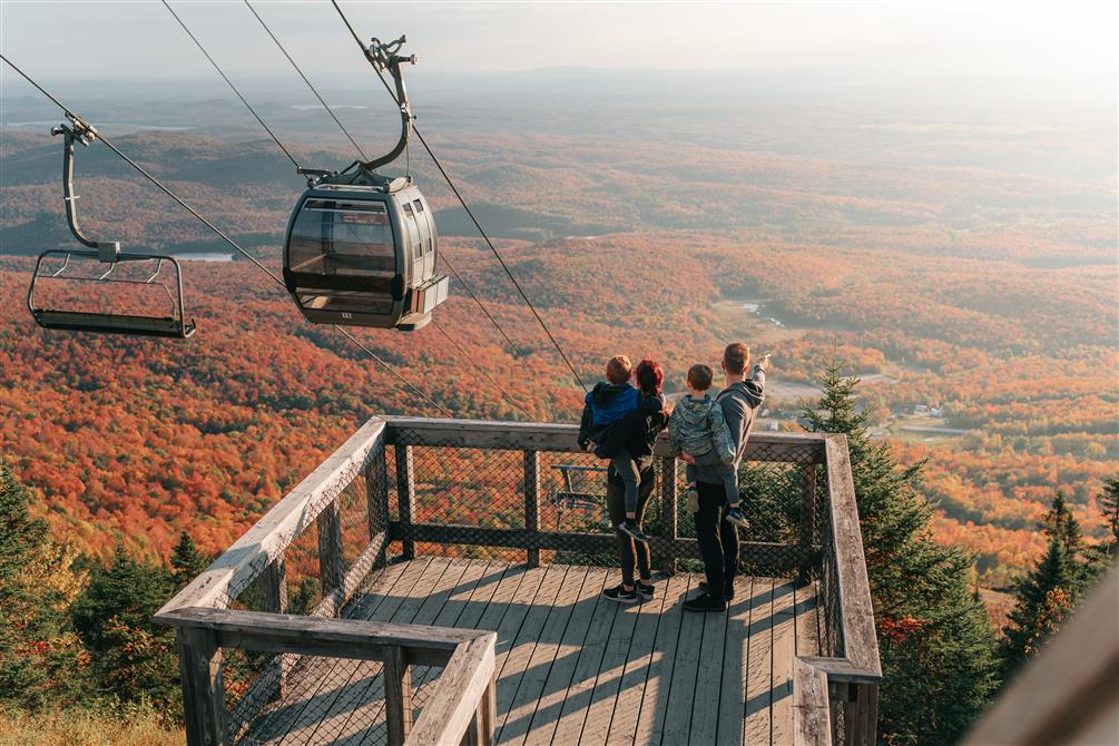 Belvédère d'observation (&copy;Mont-Orford)