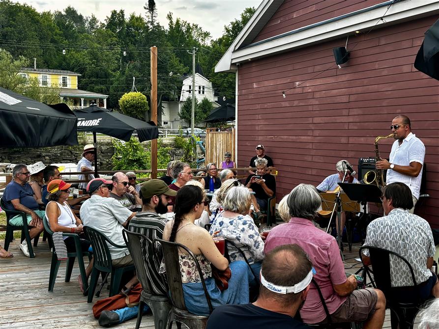 Jazz et houblon à la microbrasserie Vilandré (&copy;Frank Scafuro)