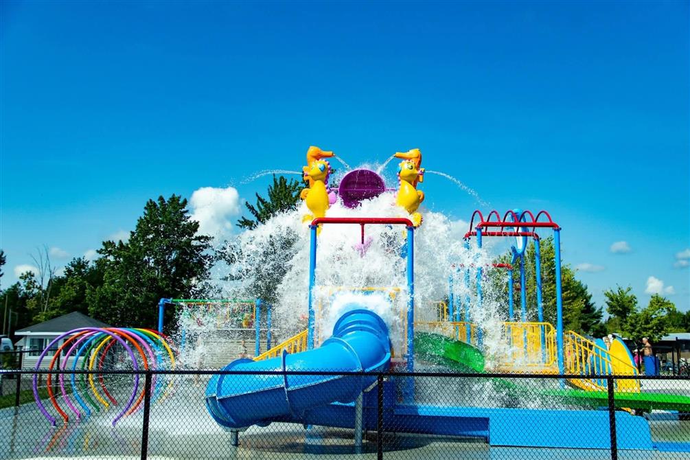 Jeux d'eau  (&copy;Camping Beau-lieu)