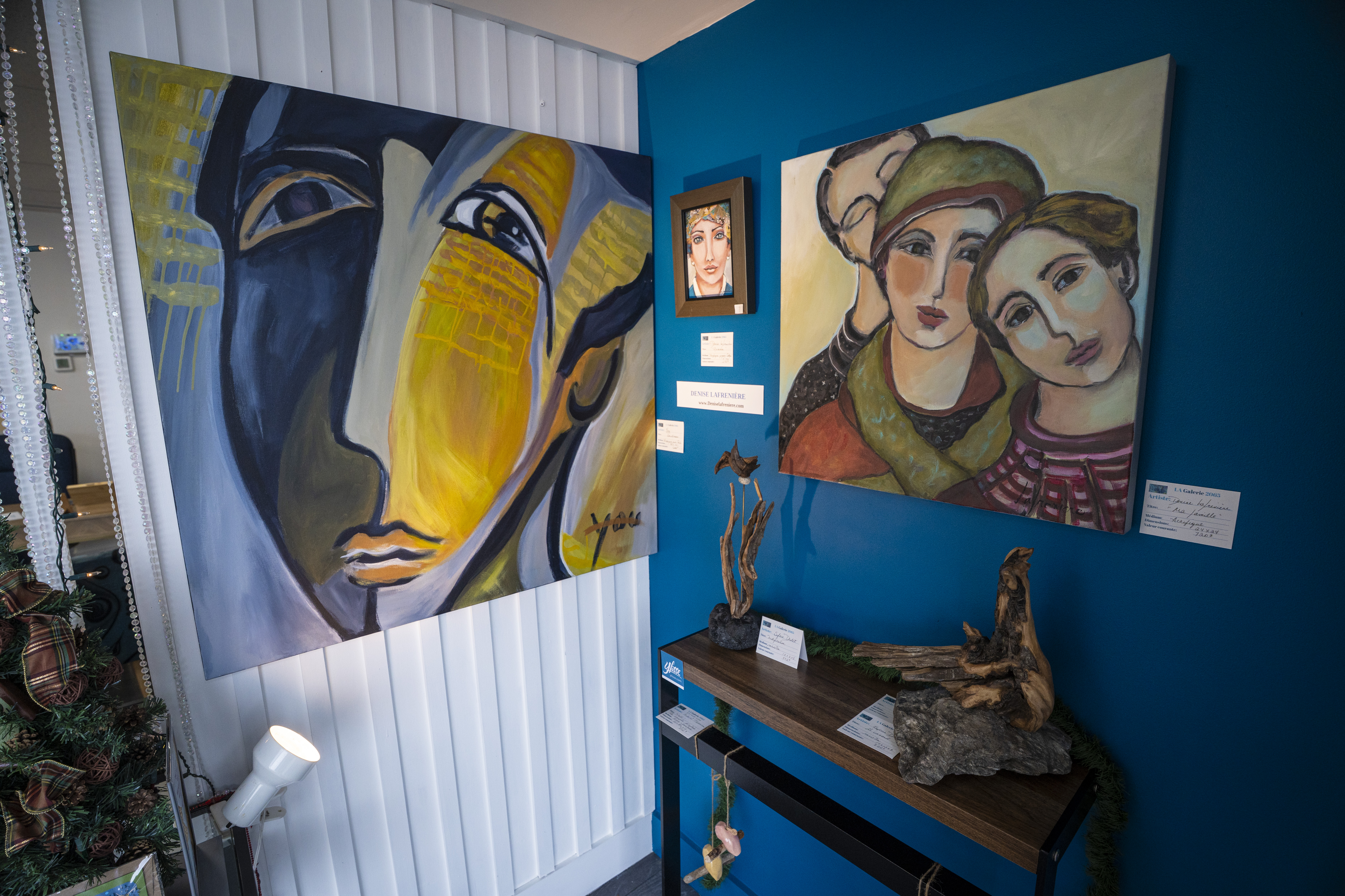 LA Galerie 2065_13.DeniseLafrenière.SculpturesSylvieDroletJPG