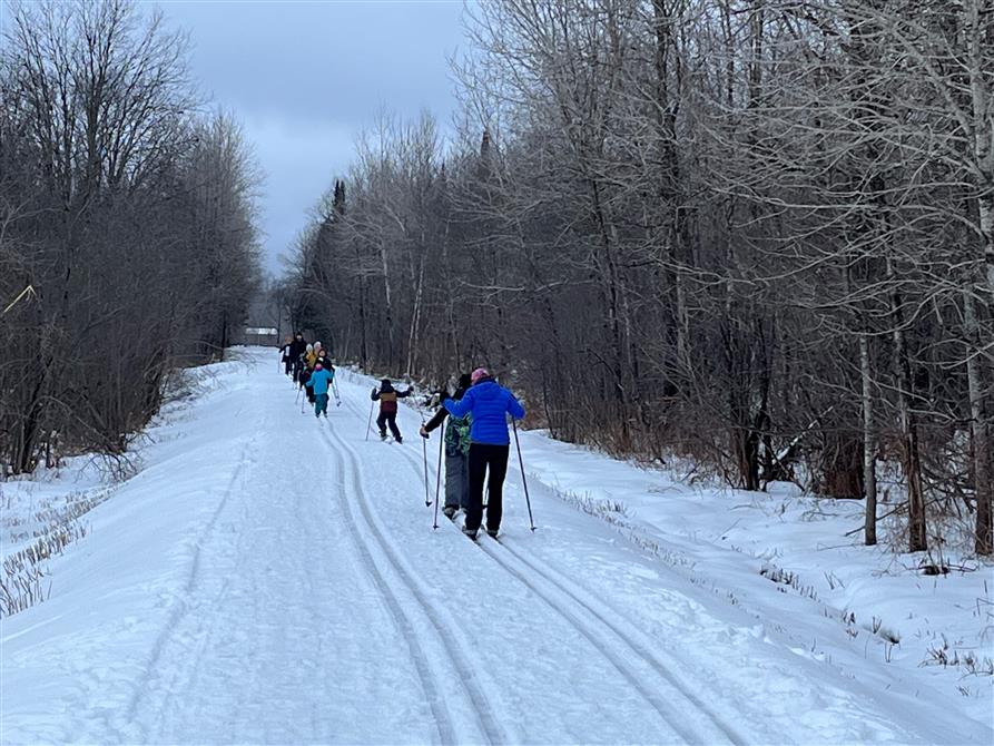 Plaisirs d'hiver - ski de fond (&copy;Municipalité d'Eastman)