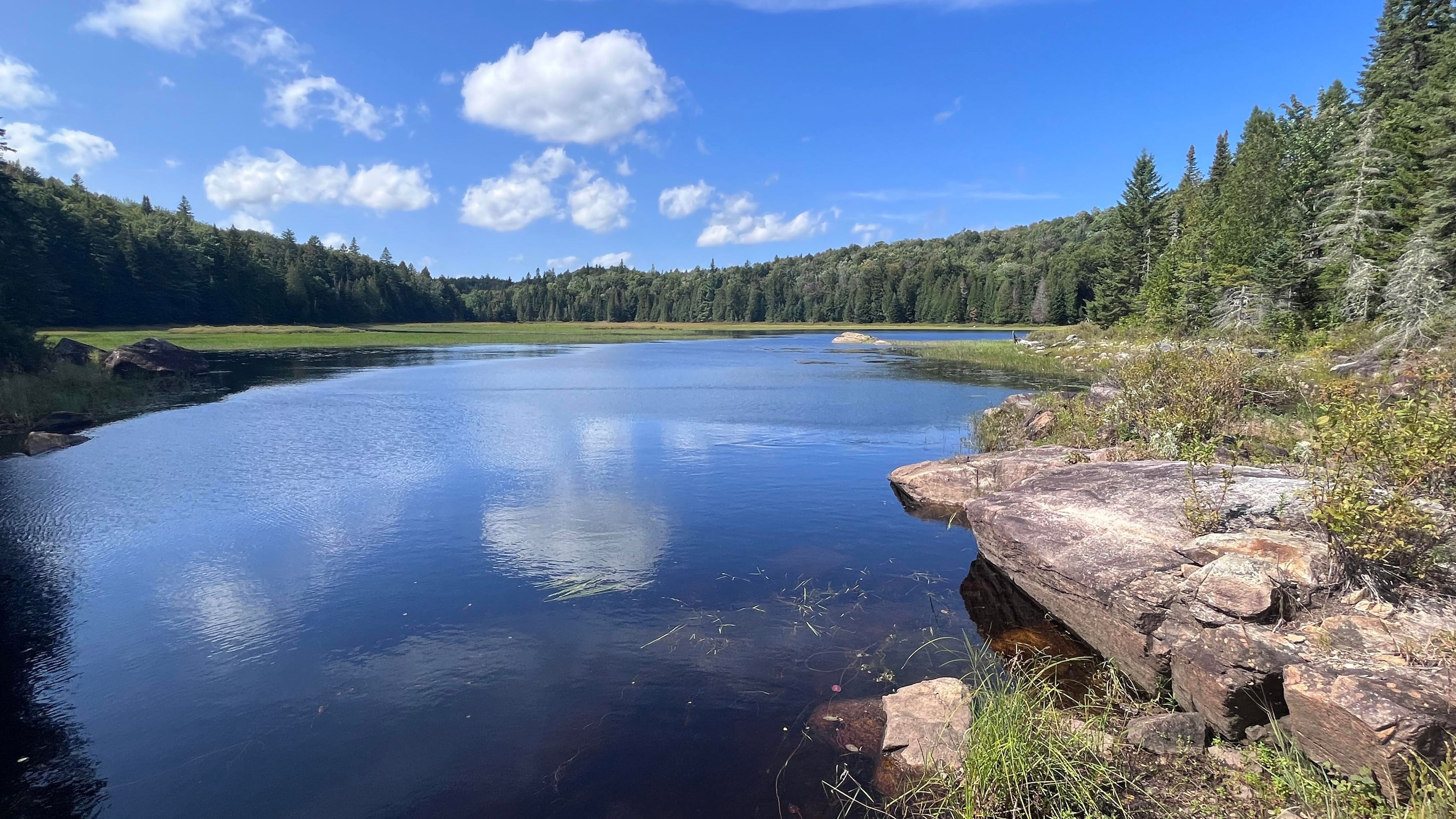 Lac a foin-Sentier national de la Mauricie- section le trappeur