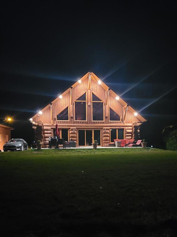 Le Jadanie chalet - Arrière soir