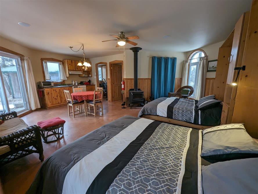 Lit et scuisine (&copy;Photo Patrick Dezothez)