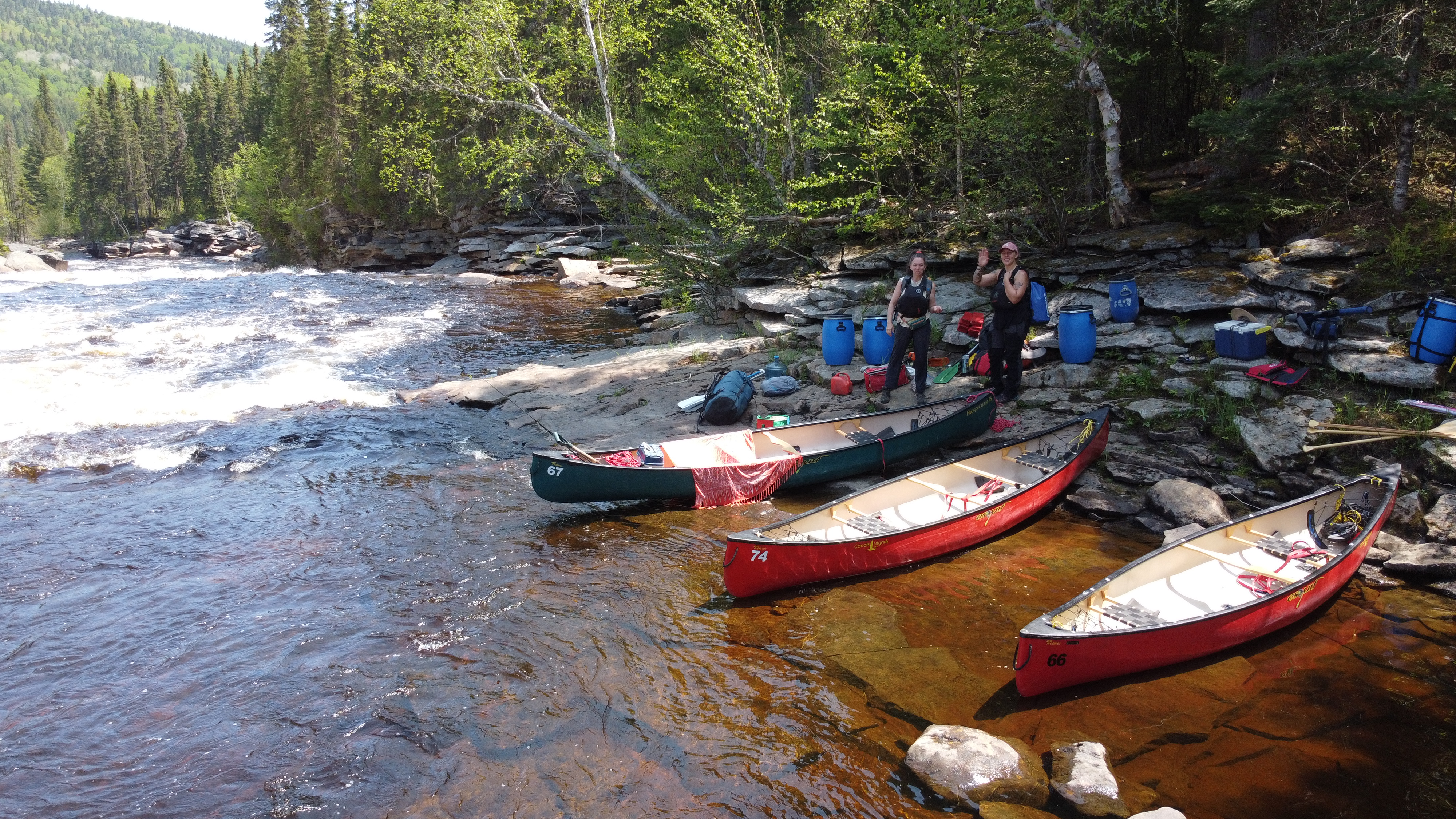Canot-camping