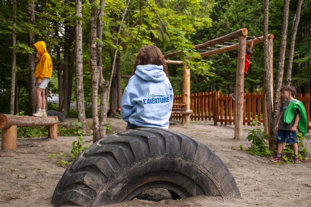 Module de jeux - Camping Aventure Mégantic (&copy;Camping Aventure Mégantic)