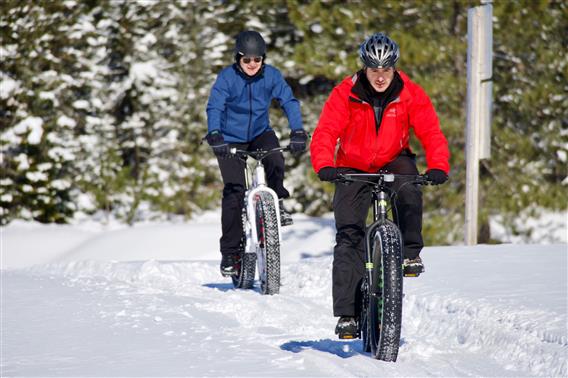 Fatbike en sentier, Lanaudière