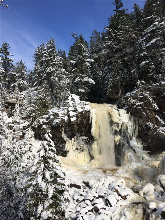 Paysage chute, Lanaudière