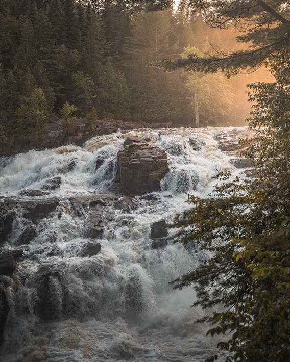 Chute monte-à-peine, Lanaudière