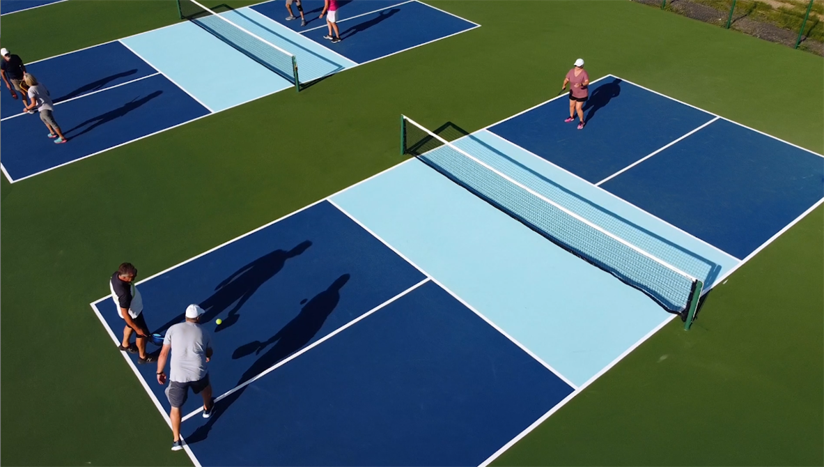 Pickleball (&copy;Camping Vallée Bleue Resort)