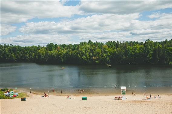 Plage municipale de Rawdon - 3