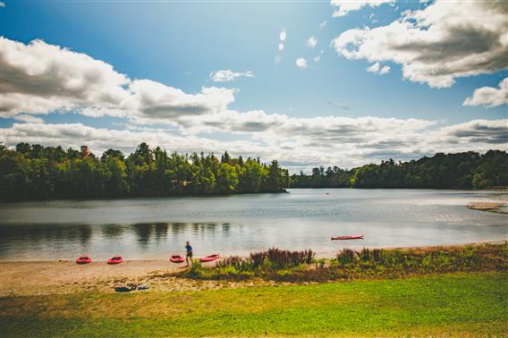 Plage municipale de Rawdon - 6