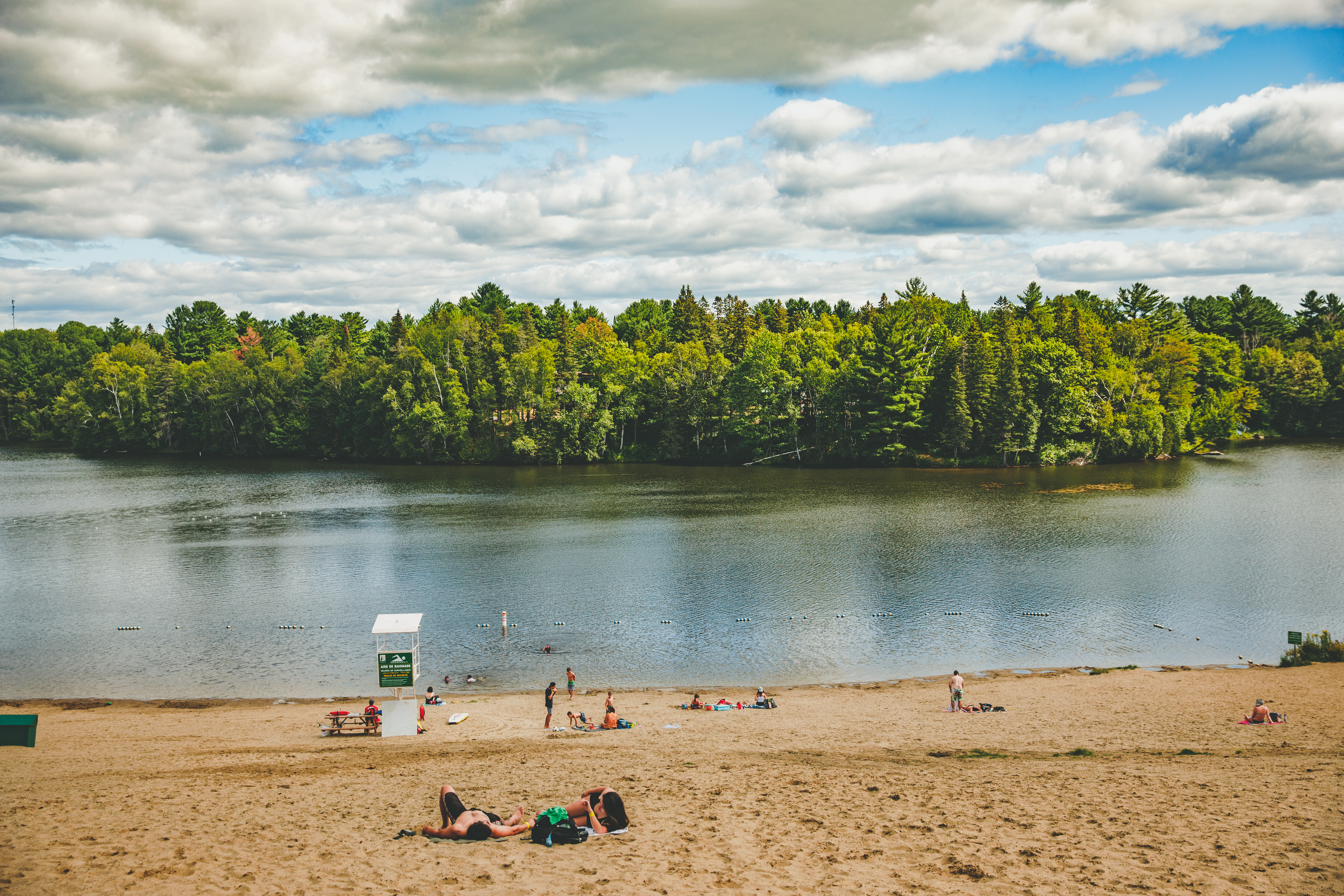 Plage municipale de Rawdon - 1 