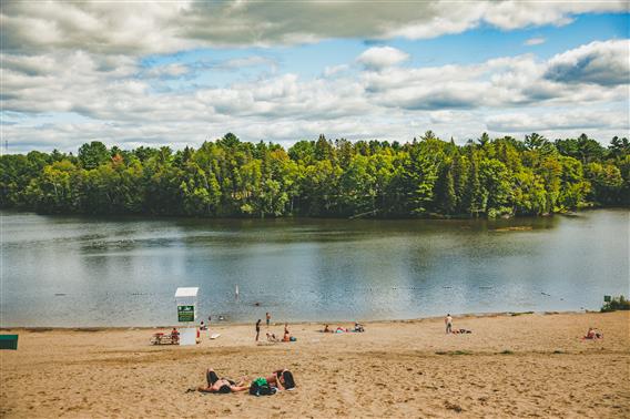 Plage municipale de Rawdon - 1 