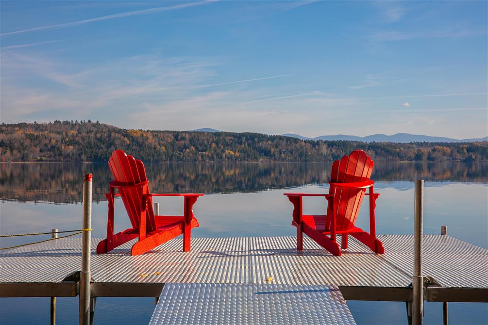 Quai, Chez Charlie, Chalets Lac Mégantic (&copy;Chalets Lac Mégantic inc.)