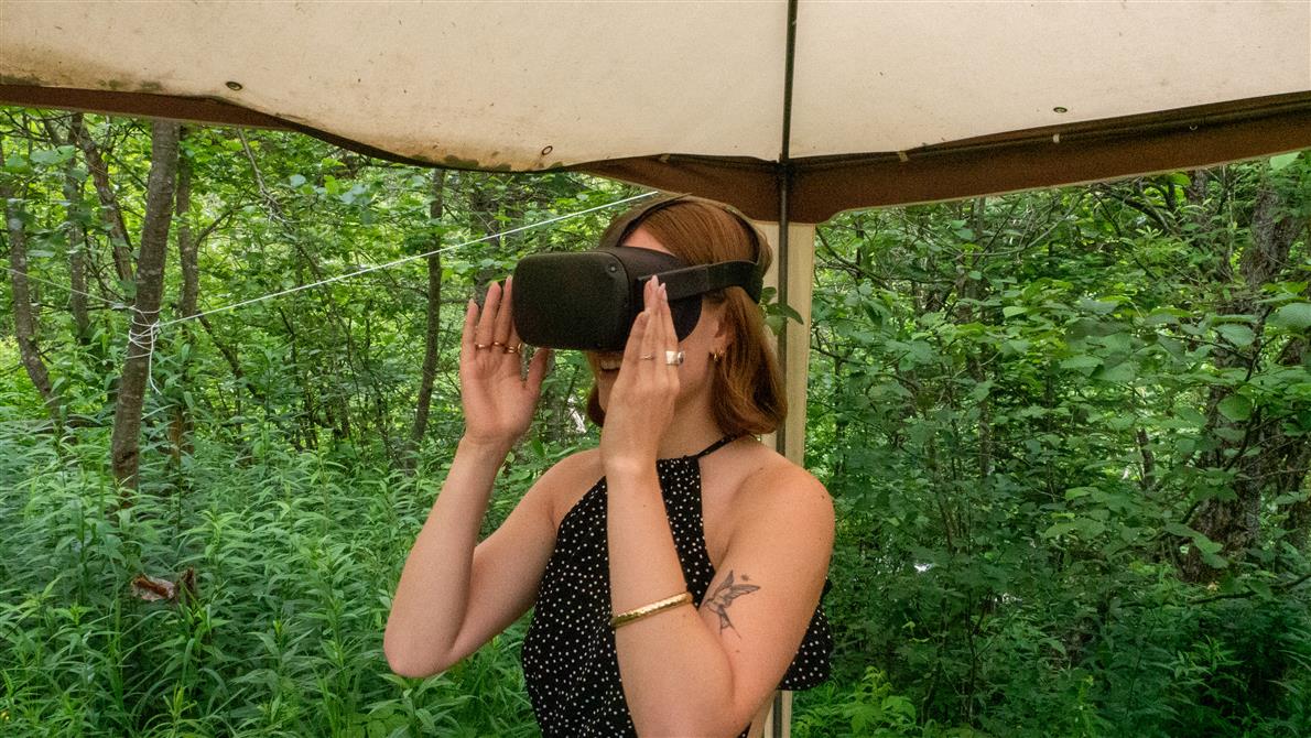 Réalité Virtuelle (&copy;Pranav Buchineni)