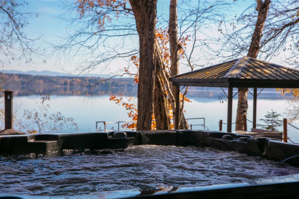 SPA, Chez Tintin et Molie, Chalets Lac Mégantic (&copy;Chalets Lac Mégantic inc.)