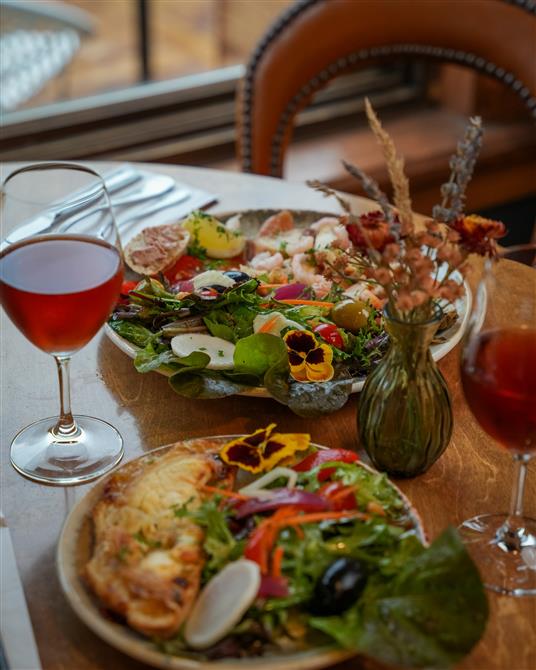 Salade Côtière et La Chevrette (&copy;Le Pleasant Hôtel)