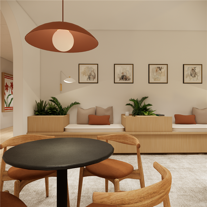 Salon  (&copy;Centre de Villégiature Jouvence)