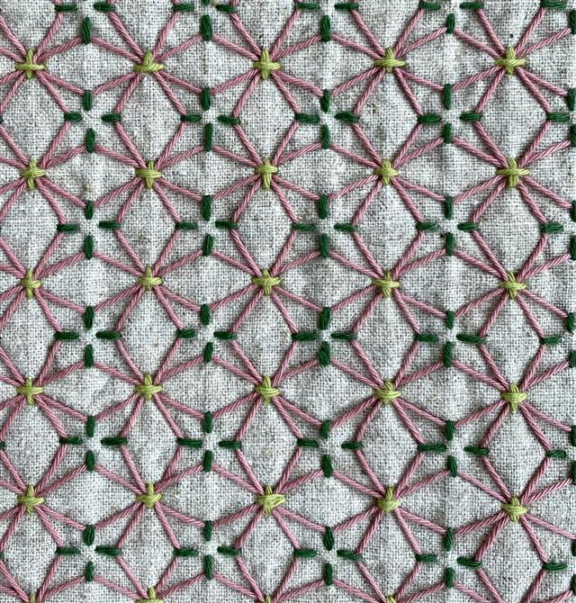 Sashiko-Broderie japonaise (&copy;Suzanne Martin)