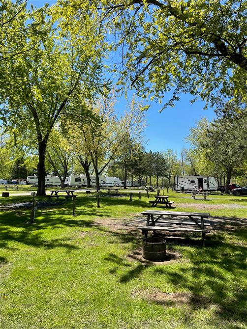 Sites au Camping Melbourne Estrie (&copy;Camping Melbourne Estrie)