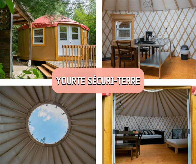 Prêt-à-camper - Yourte (&copy;Camping du Pont couvert)