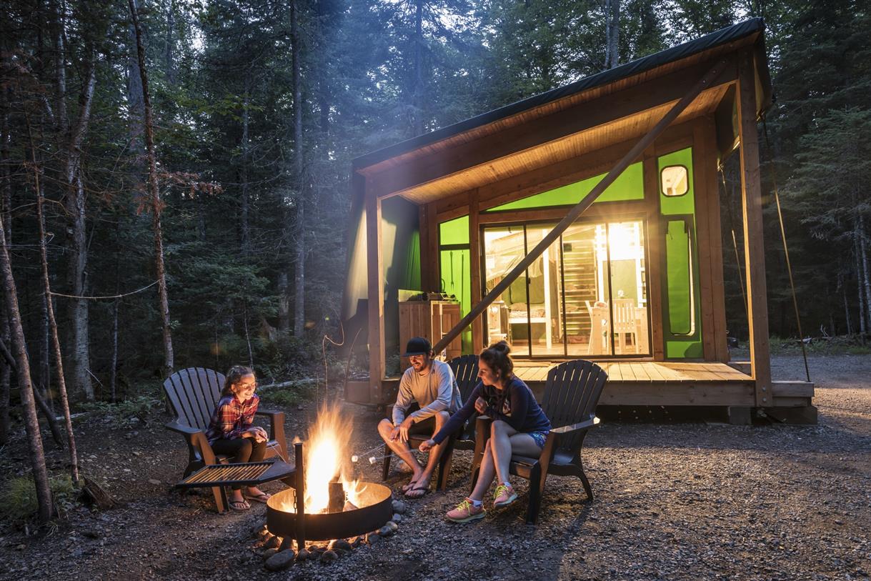 Yourte et prêt-à-camper - Parc national du Mont-Tremblant - 3