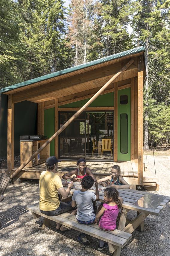 Yourte et prêt-à-camper - Parc national du Mont-Tremblant - 4