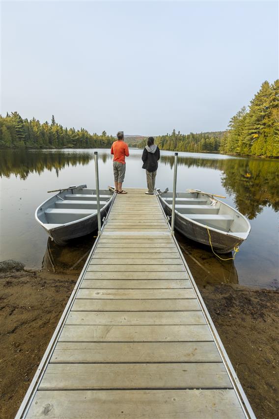 Yourte et prêt-à-camper - Parc national du Mont-Tremblant - 5