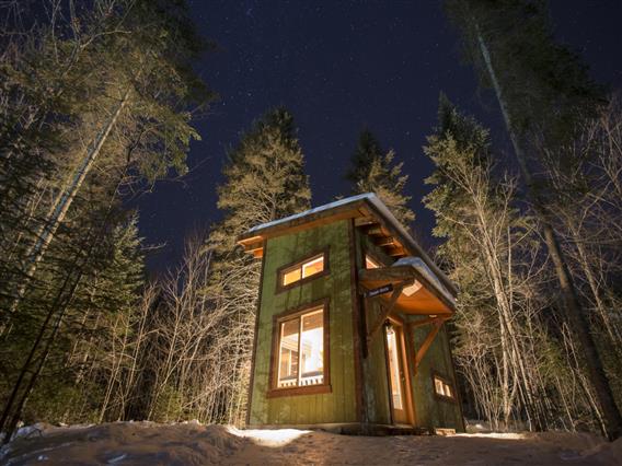 Yourtes et Cabanes chez Chalets Lanaudière - 1