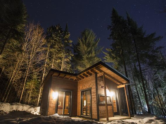 Yourtes et Cabanes chez Chalets Lanaudière - 2