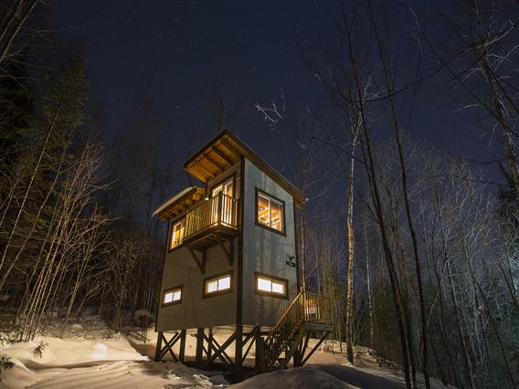 Yourtes et Cabanes chez Chalets Lanaudière - 4