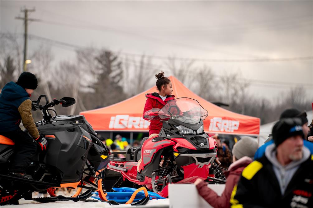 Zone famille 2024 (&copy;Grand Prix Ski-Doo de Valcourt)