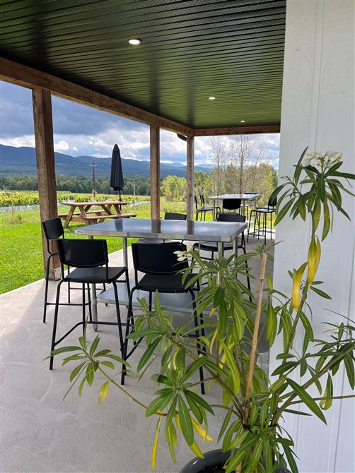 Terrasse (&copy;Domaine Girouard)
