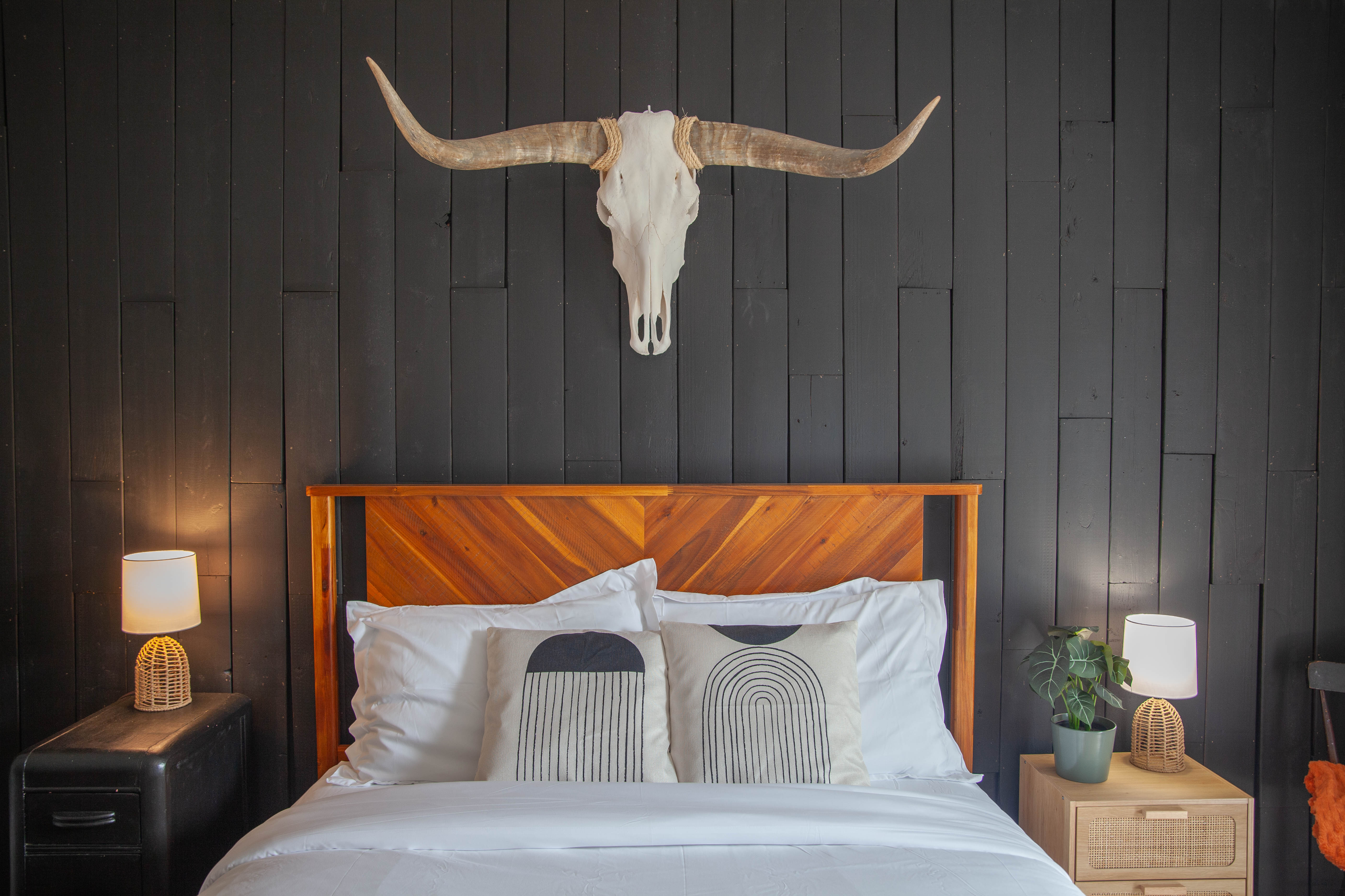 bleu foncé tête close-up