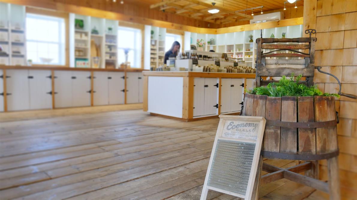 boutique laveuse à linge (&copy;Savon des Cantons)