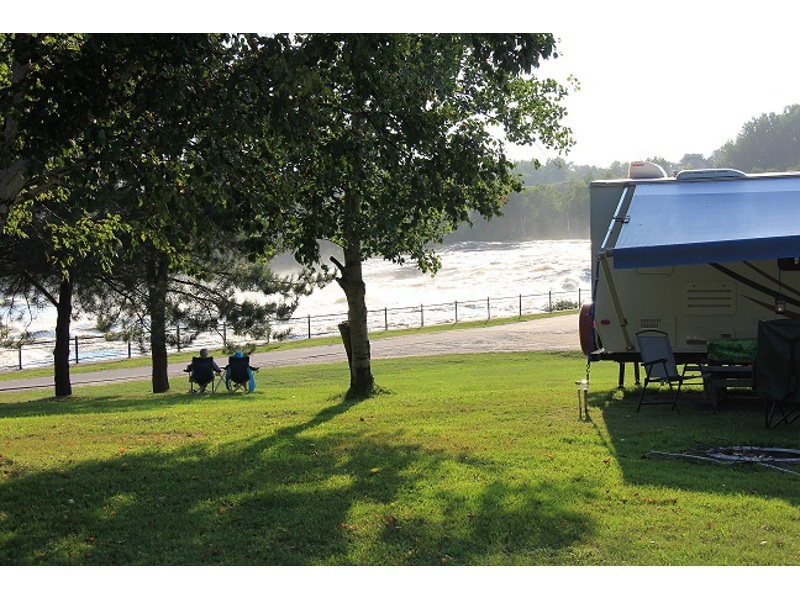 Camping Des Chutes Campground DolbeauMistassini Bonjour Québec