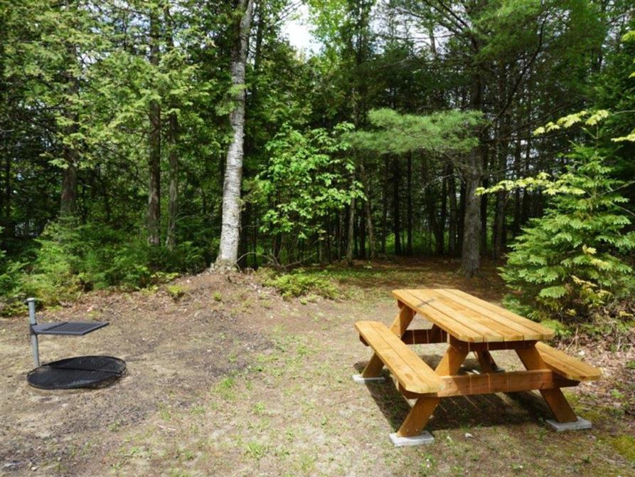 Site de terrain de camping (&copy;Parc du Lac Aylmer)